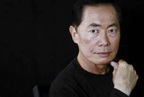 American Actor, George Takei who spent time with his family in the camps as a child.
