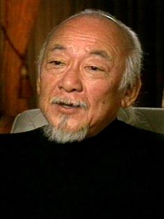 Pat Morita, American actor, who was sent with his parents to an internment camp.